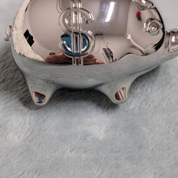 Pottery Barn NIB - Mini Piggybank with $ Embossed On Each Side - Picture 11 of 15